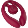 Snail Vibe Gizi Duo Couples Stimulator Remote Burgundy