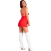 Livco Corsetti Fashion Santas Candy Lc 90722 Christmas Chemise + Th...