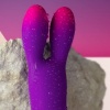 Rocks-Off Glo-Girl Bunny Purple Vibrator