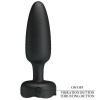 Pretty Love Tarion LED Anal Plug Black 12.5CM
