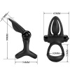 Pretty Love Vibrating Ring 10 Functions Black