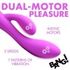 Afbeelding van BANG! - Flexibele Rabbit Vibrator Duo Stimulatie - Paars