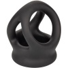 CalExotics Alpha Dual Cage Ring Black