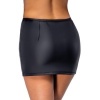 Afbeelding van Cottelli Collection - Minirok met Strassrits - Zwart
