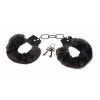 Afbeelding van XR Brands - Cuffed In Fur Handboeien - Zwart