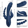 CalExotics Triple Orgasm Vibrator Blue