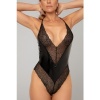 Afbeelding van Christine - Wetlook Body Gianna zwart