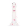 Afbeelding van Dildo Collection Flower Power Dildo – Roze Glitterdesign 15 cm