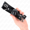 Kink Black Tpe Ball 4cm Gag