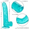Calexotics Size Queen Dildo Blue 20.3cm