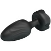 Pretty Love Varian LED Anal Plug Black 10.8CM