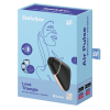 SATISFYER Love Triangle Air Pulse Black