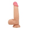 Pretty Love Sliding Skin Dildo Flesh 21.8 CM