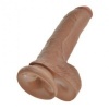 King Cock Realistic Dildo with Balls, 22.8 cm