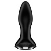 Satisfyer Rotator Plug 2+ Vibrator, App, Black