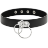 Coquette Chic Desire Double Ring Vegan Choker