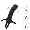 Armony Dildo Ring Vibrator Remote Black