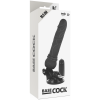 Basecock Realistic Vibrator Black 19.5 cm