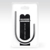All Black 10mm Silicone Urethral Probe 24cm