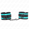 Kink Nylon Hook & Loop Restraints Black Blue 18-32CM