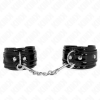 Kink Shiny Neoprene Wrist Cuffs, Adjustable
