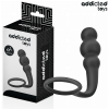 Addicted Toys Anal Plug with Ring Silicone Model 1