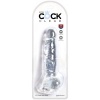 King Cock Clear Realistic Penis 16.5 CM