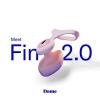 Afbeelding van Dame - Fin 2.0 Vinger Vibrator - Quartz