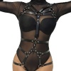 Subblime Leather Body Harness Adjustable Straps