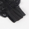 Subblime 953911 Silk Lace Nightgown + Panties Black S/M