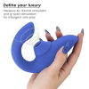 Womanizer Blend Rabbit Vibrator Blue