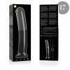 Nebula Series Model 17 Clear Glass Dildo 18.5cm