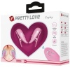 PRETTY LOVE Pretty Love Cailey Nipple Clamps 10 Vibrations Remote C...