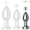 Intense Anal Plug Metal 10 Vibrations S with Remote