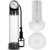 Pump Addicted RX9 Transparent Penis Pump with Sleeve