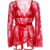 Leg Avenue 86123 Teddy Robe Set Red S