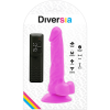 Diversia Flexible Vibrating Dildo Purple 18 CM