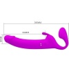Pretty Love Zanini Strapless Strap-On Purple