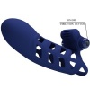 Pretty Love Altaf Vibrator Ring with Silicone Sheath