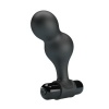 Mr Play - Black Silicone Vibrator Anal Plug