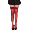 Leg Avenue 1957 Garter Stockings Red Flowers