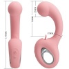 Pretty Love Erynnyes G-spot Vibrator + Clitoris Stimulator 10 Vibra...