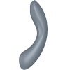 Satisfyer Curvy Trinity 1 Air Pulse Vibrator Grey