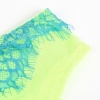 Subblime Green Eyelash Lace Bra Set L/XL
