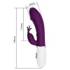 Pretty Love Rogue Muse Rabbit Vibrator - Purple