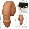 CalExotics Silicone Packing Penis 12.75 CM Caramel