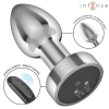Intense Anal Plug Metal 10 Vibrations S with Remote