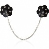 Ohmama Fetish Petal Nipple Covers With Chain