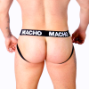 Macho MX27GR Gray Beige Leather Jock XL