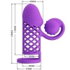 Romance Harden Purple Extended Sleeve Vibrating
